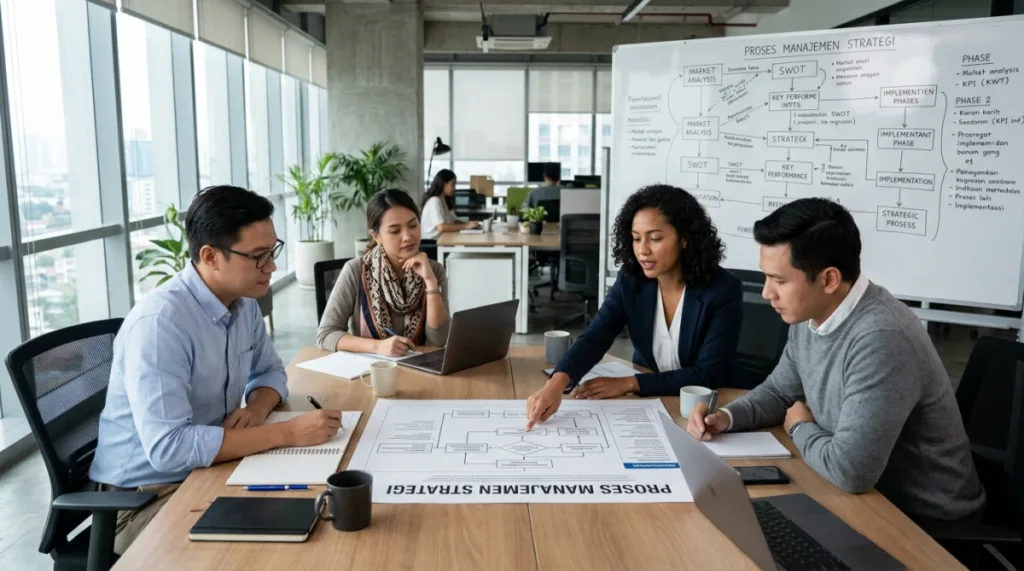 Proses Manajemen Strategi: Tahapan dan Cara Kerjanya