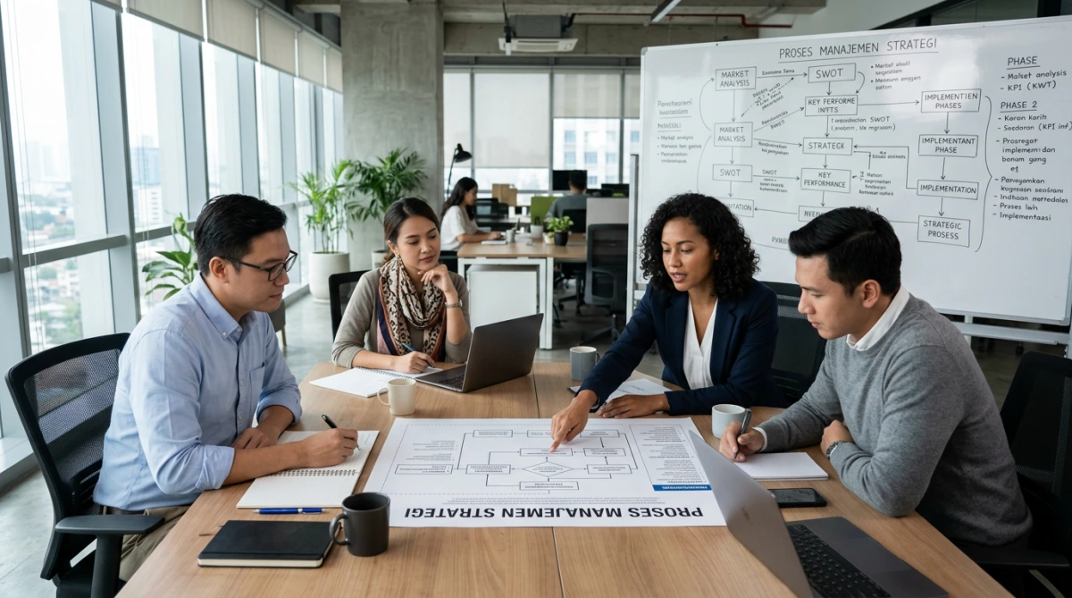 Proses Manajemen Strategi: Tahapan dan Cara Kerjanya